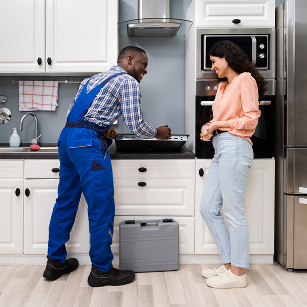 how long does it typically take to complete cooktop repair services in Halifax County Virginia